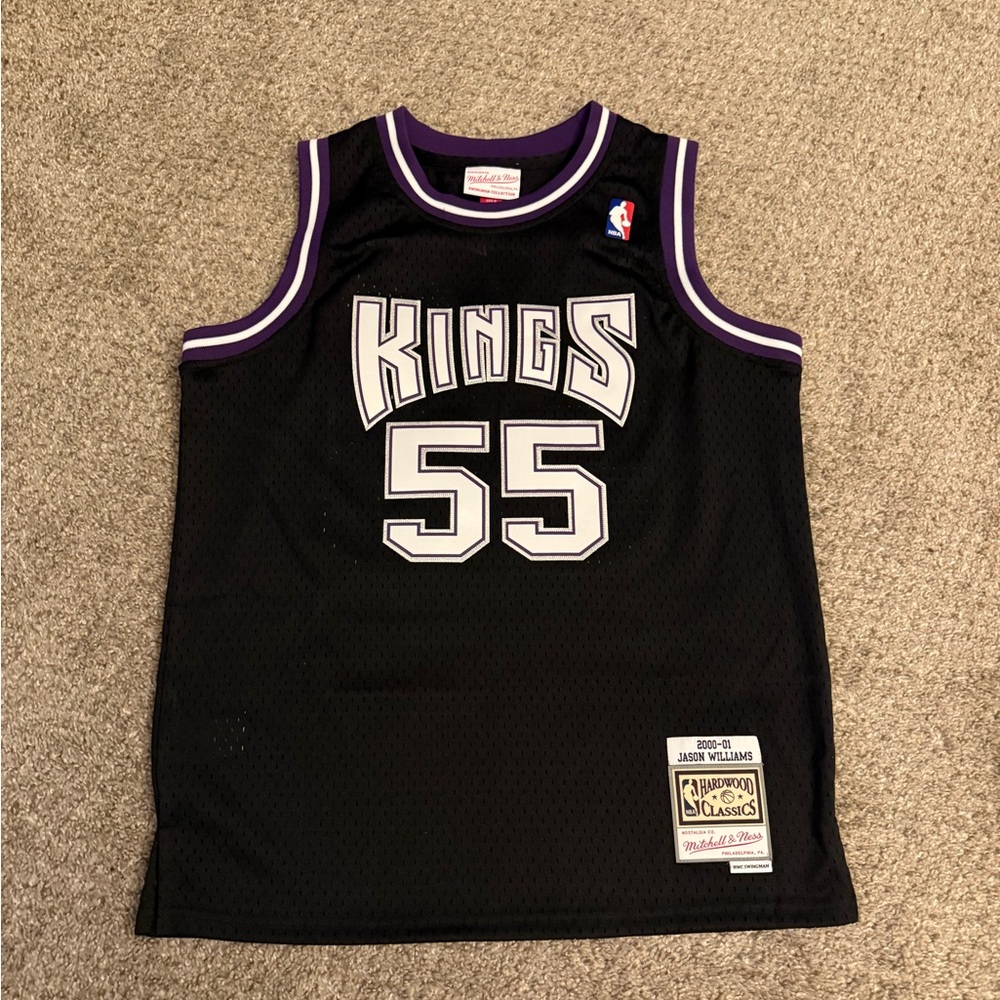 Mitchell & Ness Jason Williams Sacramento Kings Jersey